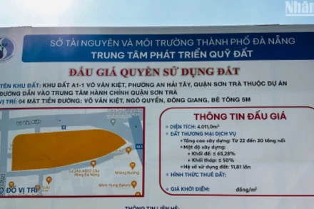 Đây là khu đất vàng nằm trung tâm thành phố. (Ảnh: ANH ĐÀO)