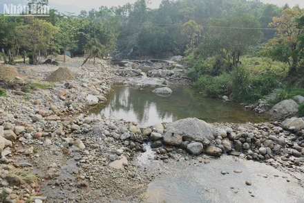 Khu du lịch Thời Nay, nơi xảy ra vụ đuối nước. (Ảnh: ANH ĐÀO)