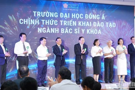 Trường Đại học Đông Á chính thức đào tạo chính thức đào tạo bác sĩ Y khoa và Cử nhân Kỹ thuật phục hồi chức năng. (Ảnh: ANH ĐÀO)