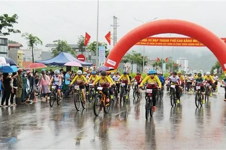 Đông đảo tay đua tham dự giải