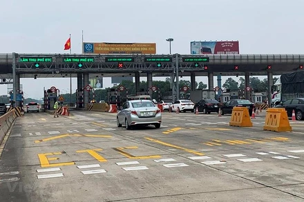 Trạm thu phí đường cao tốc Hà Nội-Hải Phòng (Ảnh minh họa)