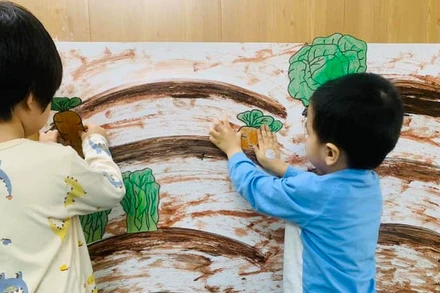 Hoạt động của trẻ tại lớp mầm non (Ảnh minh họa: Mầm non Hạt Vừng)