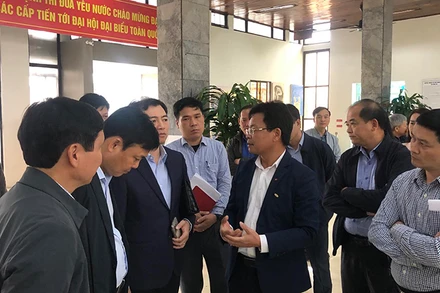 Lãnh đạo Tổng Công ty Đường sắt Việt Nam kiểm tra công tác phục vụ hành khách đợt cao điểm Tết Ất Tỵ.