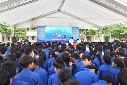 Ngày hội việc làm thanh niên năm 2024 tại Hà Tĩnh.