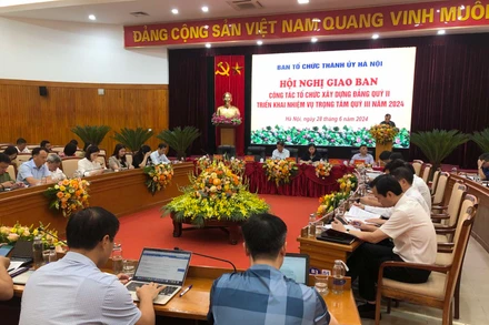 Toàn cảnh hội nghị.