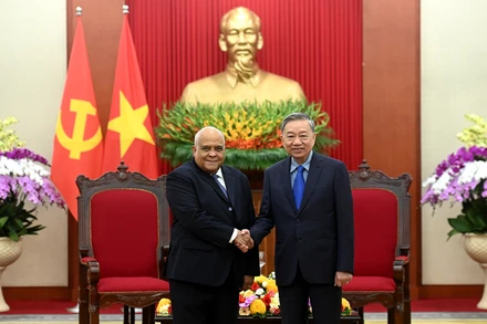 Tổng Bí thư, Chủ tịch nước Tô Lâm tiếp Đại sứ Cuba tại Việt Nam Orlando Nicolás Hernández Guillén. 