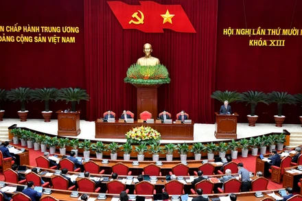 Khai mạc Hội nghị lần thứ 11 Ban Chấp hành Trung ương Đảng khóa XIII.