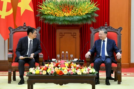 Tổng Bí thư Tô Lâm tiếp Đại sứ Nhật Bản tại Việt Nam Ito Naoki.