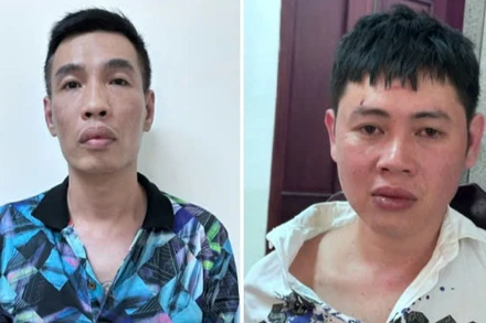 Đối tượng Ngô Quang Duy và Vũ Văn Sơn.