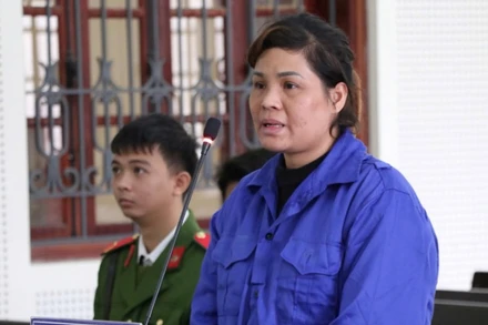 Bị cáo Moong Thị Xuyên.