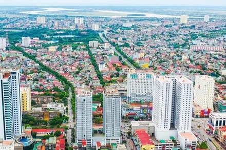 Thành phố Vinh hiện có 33 đơn vị hành chính cấp xã, gồm 24 phường và 9 xã. (Ảnh: SÁCH NGUYỄN)