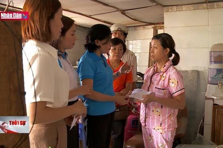 Tích cực hỗ trợ người dân sau thiên tai