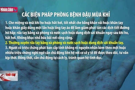 Khuyến cáo phòng chống dịch bệnh đậu mùa khỉ