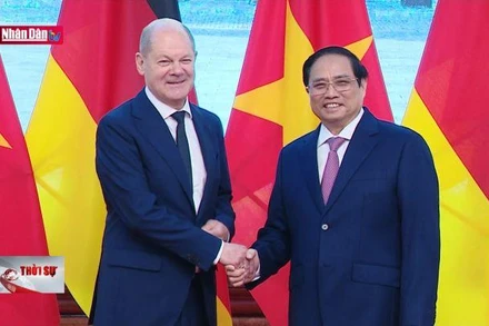Thủ tướng Phạm Minh Chính đã hội đàm với Thủ tướng Olaf Scholz