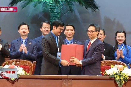 Đồng chí Bùi Quang Huy tái đắc cử Bí thư thứ nhất T.Ư Đoàn khóa XII