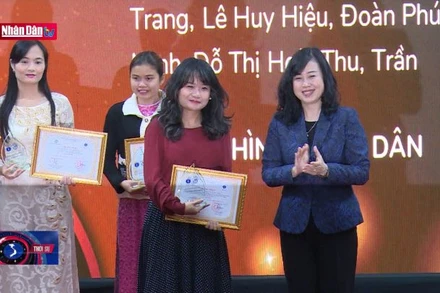 Trao giải Báo chí toàn quốc vì sức khỏe nhân dân