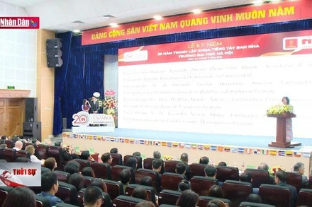 Đại học Hà Nội kỷ niệm 20 năm thành lập Khoa tiếng Tây Ban Nha