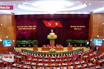 Bế mạc Hội nghị Trung ương 6, khóa XIII