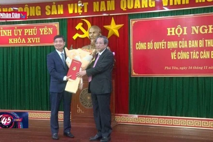 Thứ trưởng Bộ Tài chính làm Phó Bí thư Tỉnh ủy Phú Yên