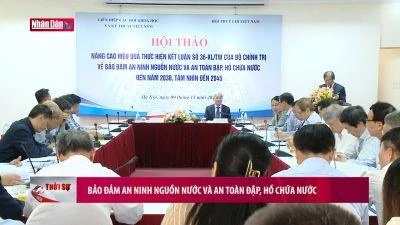 Bảo đảm an ninh nguồn nước và an toàn đập, hồ chứa nước