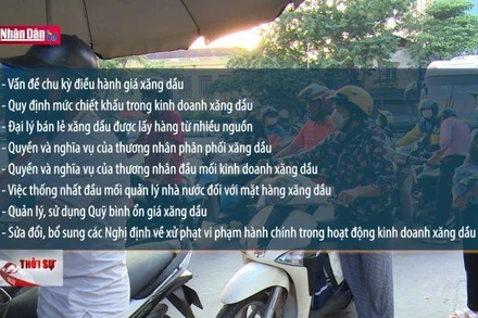 Đề xuất sửa đổi Nghị định về kinh doanh xăng dầu