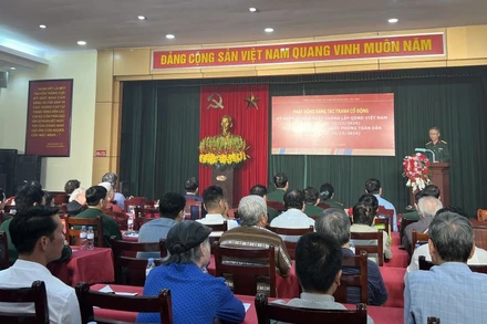 Toàn cảnh cuộc phát động. 