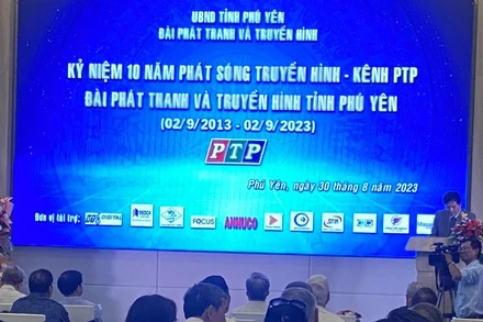 Phú Yên kỷ niệm 10 năm phát sóng kênh truyền hình PTP.