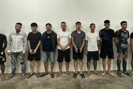 Nhóm đối tượng liên quan cho vay lãi nặng bị bắt giữ.