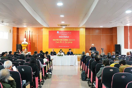 Toàn cảnh hội thảo.