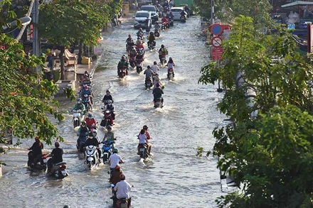 [Video] Xuất hiện nhiều đợt triều cường ở ven biển Đông Nam Bộ trong 2 tháng tới
