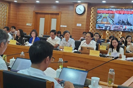 Quang cảnh hội thảo Đề xuất phương án đo lường quy mô kinh tế số ở Việt Nam.