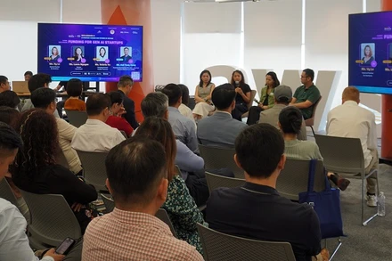 Quang cảnh tọa đàm Lĩnh vực trí tuệ nhân tạo: Đầu tư và xu hướng thị trường Việt Nam.