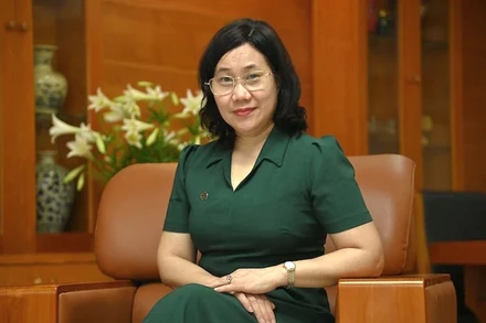 Tổng cục trưởng Thống kê Nguyễn Thị Hương.