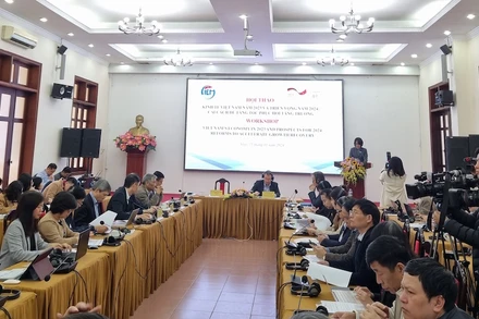 Quang cảnh hội thảo.