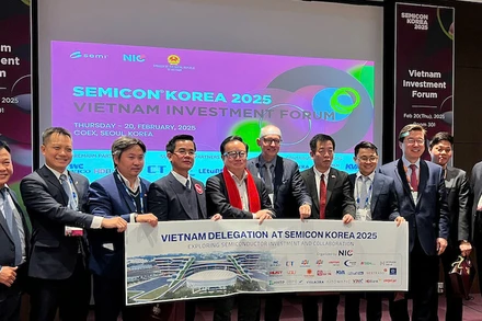 Các đại biểu tham gia Diễn đàn đầu tư Việt Nam.