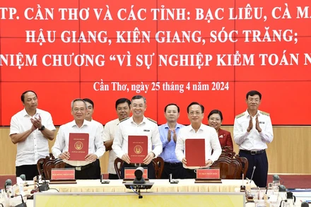 Kiểm toán Nhà nước và các địa phương ký Quy chế phối hợp công tác.