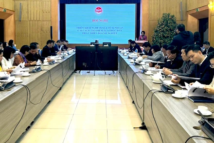 Quang cảnh hội nghị.