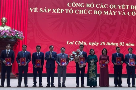 Sau sáp nhập hợp nhất, Ủy ban nhân dân tỉnh Lai Châu còn 14 cơ quan chuyên môn.