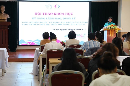 Quang cảnh Hội thảo.