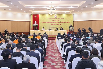 Hội nghị Ủy ban Trung ương Mặt trận Tổ quốc Việt Nam lần thứ 9, khóa 9, nhiệm kỳ 2019-2024.