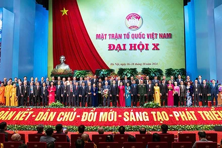 Đoàn Chủ tịch Ủy ban Trung ương Mặt trận Tổ quốc Việt Nam khóa X, nhiệm kỳ 2024-2029.