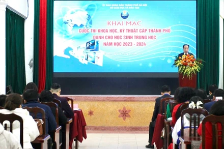 Cuộc thi Khoa học, Kỹ thuật cấp thành phố có 97 dự án dự thi.