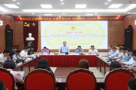Quang cảnh hội nghị.