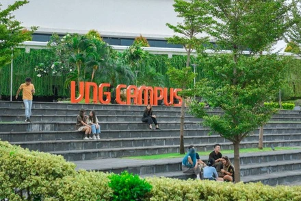 Trụ sở VNG Campus tại Quận 7, thành phố Hồ Chí Minh. Ảnh: VNG