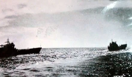 Tàu của Đoàn 125 chở đặc công ra giải phóng Trường Sa