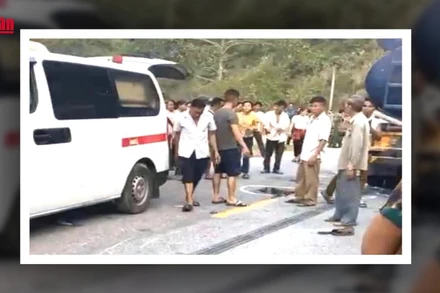 [Video] Nghệ An: Tai nạn giao thông nghiêm trọng, 2 người tử vong tại chỗ