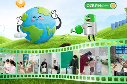 Hàng trăm kg pin cũ được thu gom từ chiến dịch Pin Hunter do OCB phát động