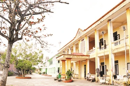 Một góc Bệnh viện Da liễu Thái Bình (cơ sở 2), nơi nuôi dưỡng, chăm sóc khoảng 80 bệnh nhân phong.