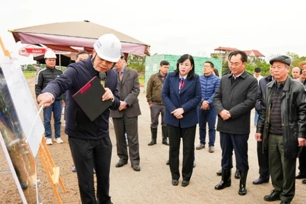 Lãnh đạo tỉnh Thái Nguyên kiểm tra tiến độ xây dựng tuyến đường liên kết, kết nối các tỉnh Thái Nguyên, Bắc Giang và Vĩnh Phúc.