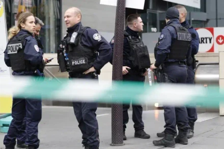 Cảnh sát Pháp. (Ảnh minh họa: AFP/TTXVN)